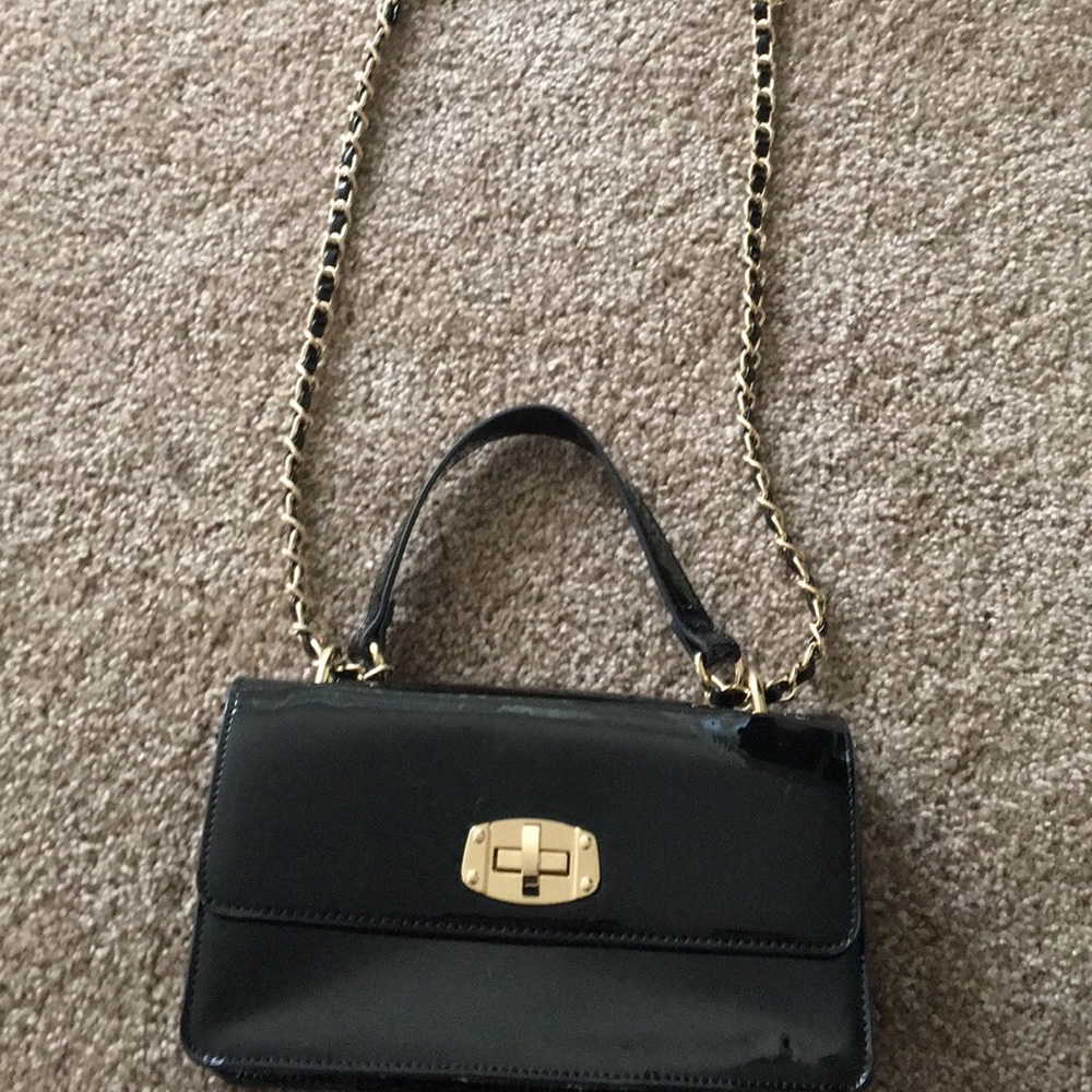 Never worn cute black multiwear purse